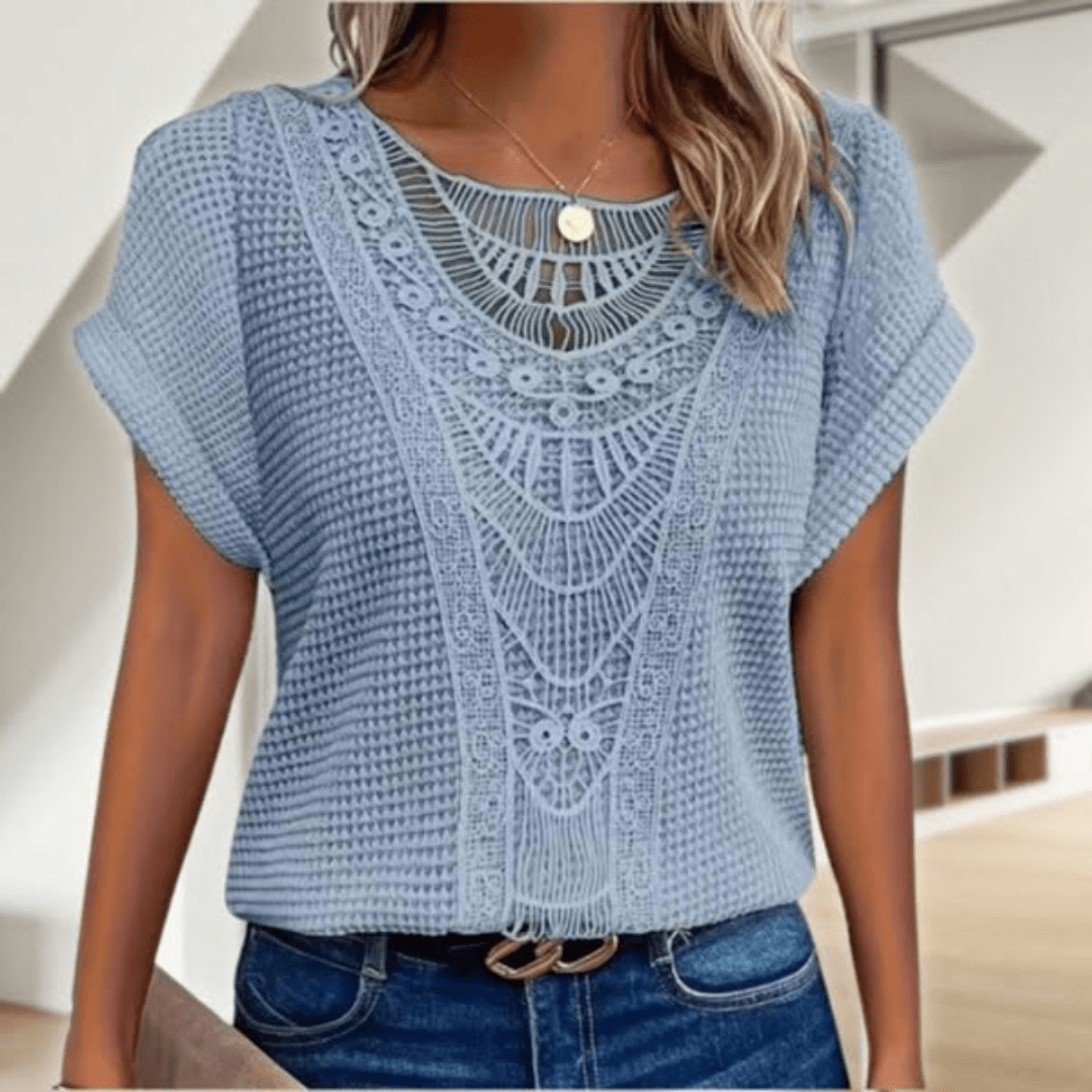 Sophie Vintage Top - Timeless Elegance and Classic Style