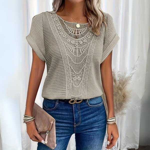Sophie Vintage Top - Timeless Elegance and Classic Style