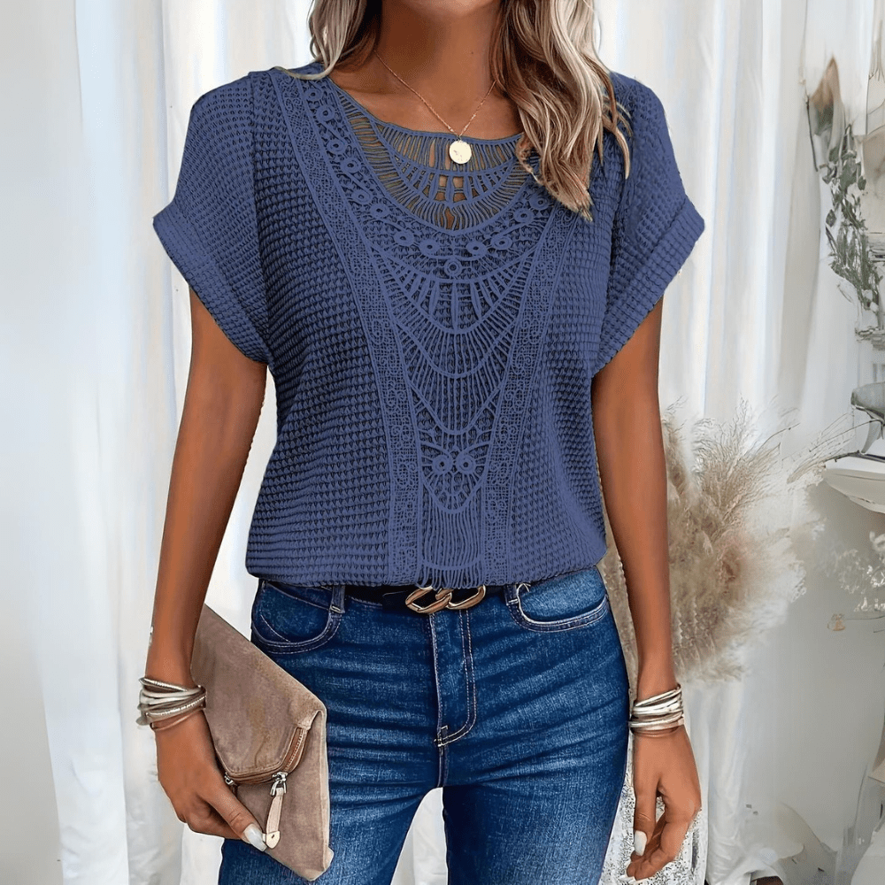 Sophie Vintage Top - Timeless Elegance and Classic Style