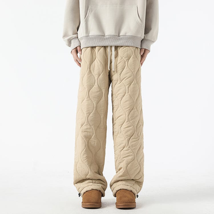 Pantaloni in pile trapuntati Fleece Flow per un comfort morbido e caldo