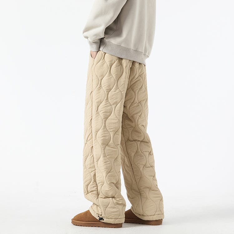 Pantaloni in pile trapuntati Fleece Flow per un comfort morbido e caldo