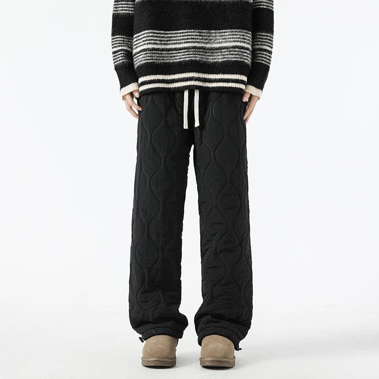 Pantaloni in pile trapuntati Fleece Flow per un comfort morbido e caldo