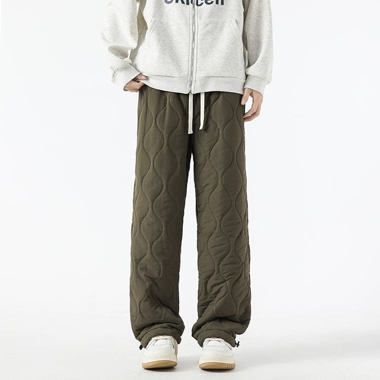 Pantaloni in pile trapuntati Fleece Flow per un comfort morbido e caldo
