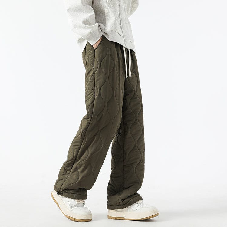 Pantaloni in pile trapuntati Fleece Flow per un comfort morbido e caldo