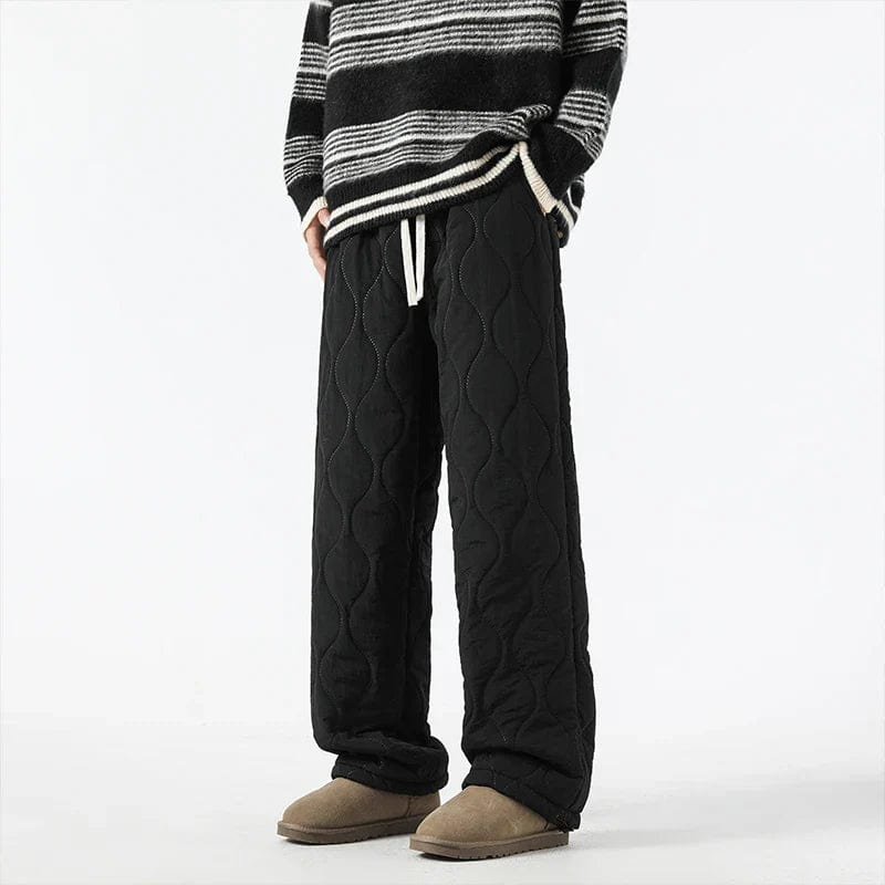 Pantaloni in pile trapuntati Fleece Flow per un comfort morbido e caldo