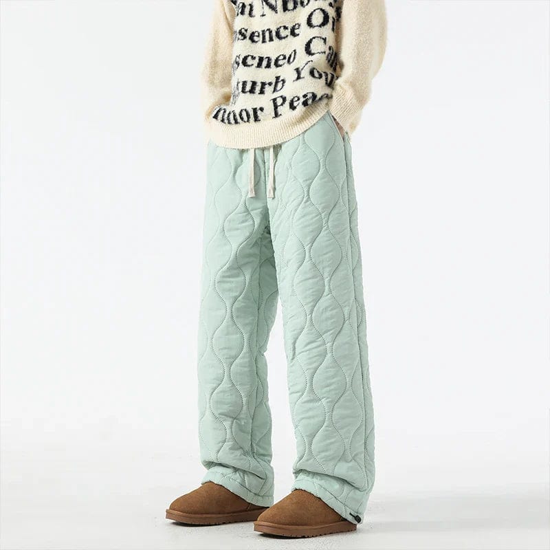 Pantaloni in pile trapuntati Fleece Flow per un comfort morbido e caldo