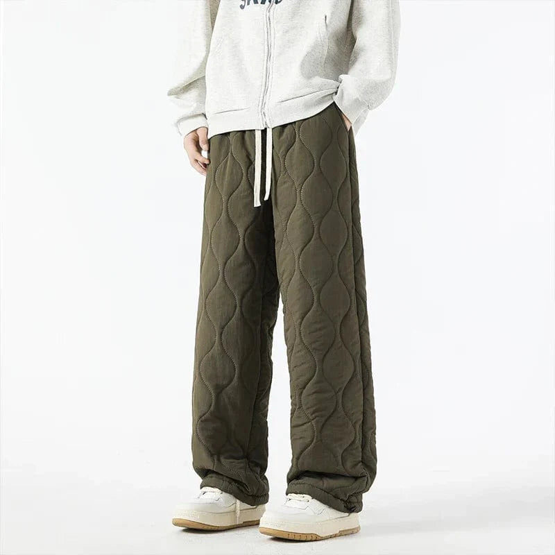 Pantaloni in pile trapuntati Fleece Flow per un comfort morbido e caldo