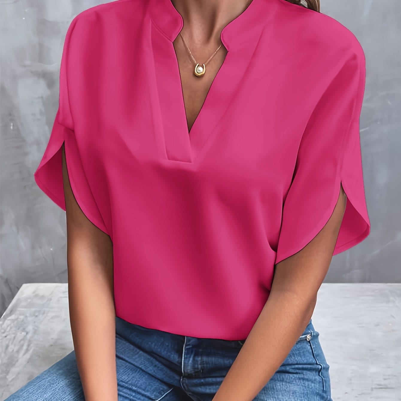 Blusa Elegante Eliana con Caída Sofisticada