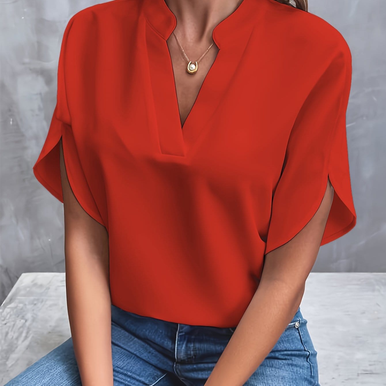 Blusa Elegante Eliana con Caída Sofisticada