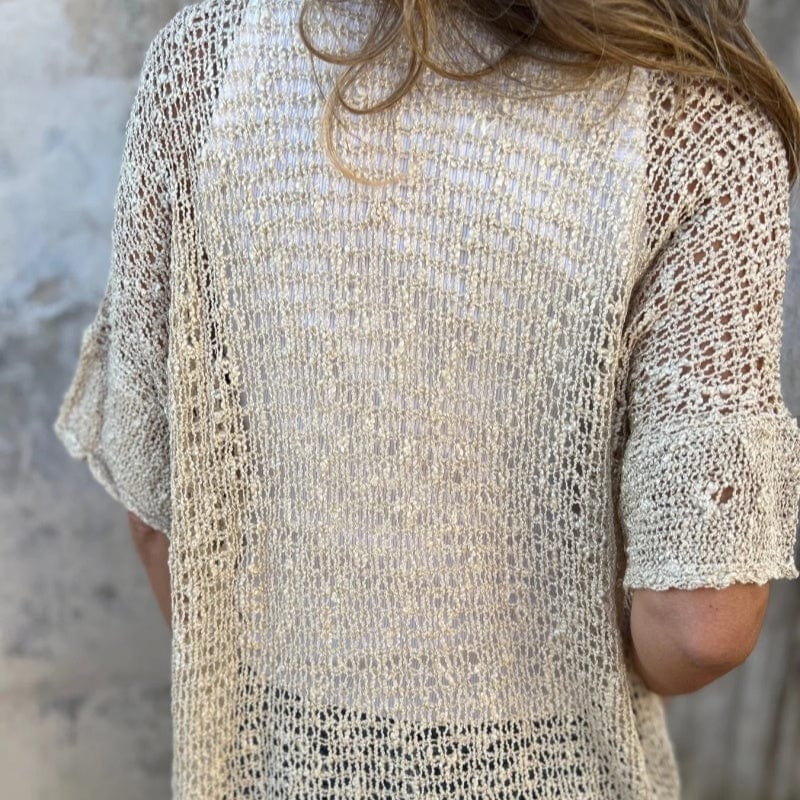 Melanie Milton Élégant Chemisier en Maille Pour un Style Confortable et Sophistiqué