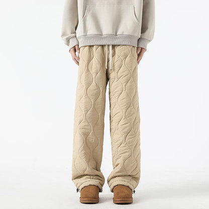 Pantaloni in pile trapuntati Fleece Flow per un comfort morbido e caldo