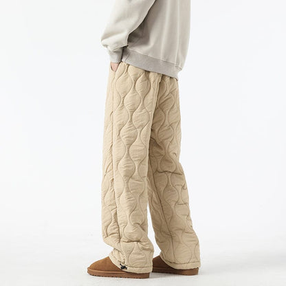 Pantaloni in pile trapuntati Fleece Flow per un comfort morbido e caldo