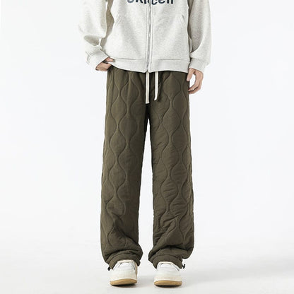 Pantaloni in pile trapuntati Fleece Flow per un comfort morbido e caldo