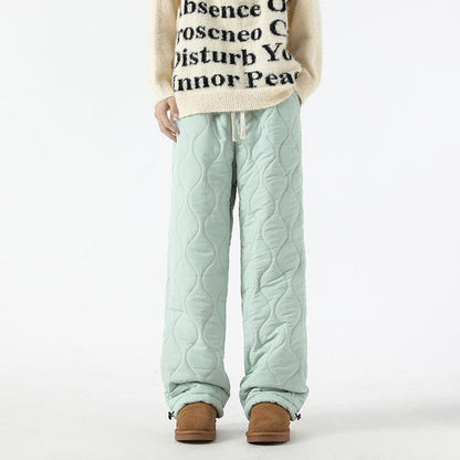 Pantaloni in pile trapuntati Fleece Flow per un comfort morbido e caldo