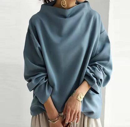 Eliana Cozy High Neck Sweater for Elegant Comfort