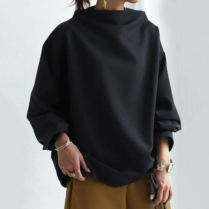 Eliana Cozy High Neck Sweater for Elegant Comfort